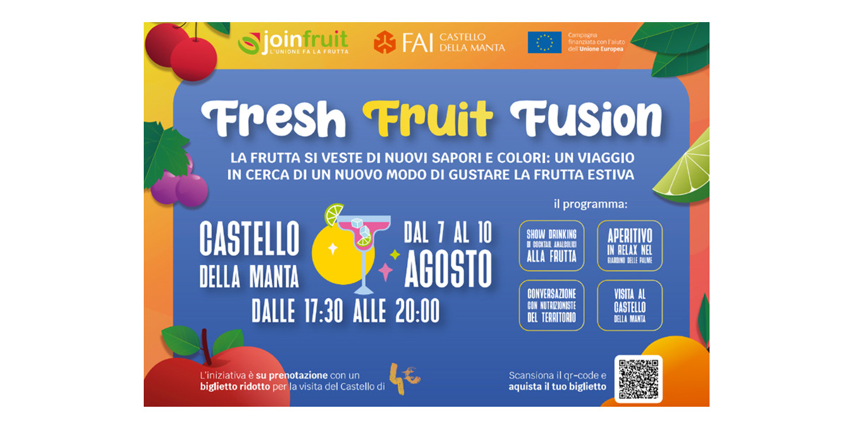 La frutta si veste di nuovi colori con Fresh Fruit Fusion